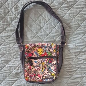 Tokidoki Neon Star Colorful Character Crossbody Bag
